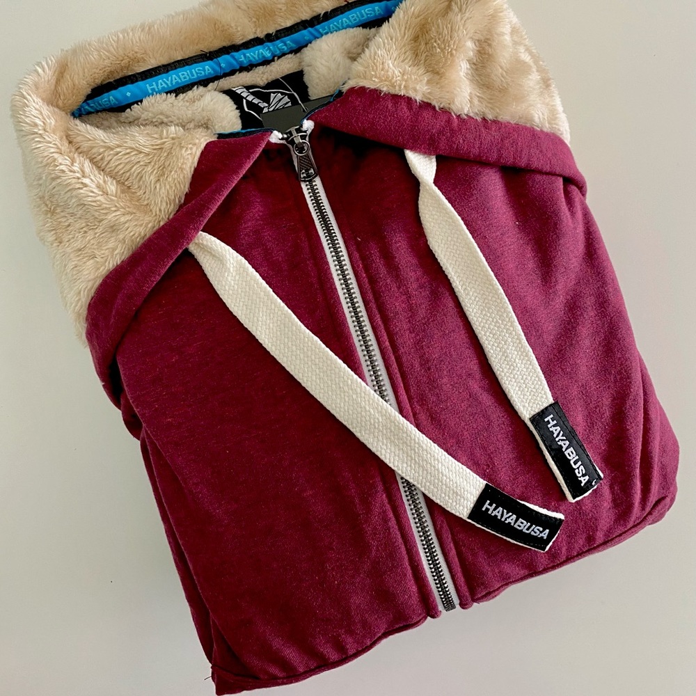 NWT Hayabusa heavyweight zippered hoodie